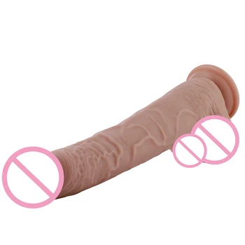 Hismith garš dildo ar piesūcekni, lai seksa mašīna pielikumu KlicLok Savienotājs pieaugušo seksa rotaļlietas Silikona liels reālistisks dildo