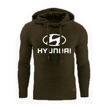 Hoodies Vīriešiem Hyundai Auto Logo Drukāt sporta Krekls Pavasara Rudens Vīriešiem, Hoodies Sporta hip hop harajuku Gadījuma Hoody tracksuit