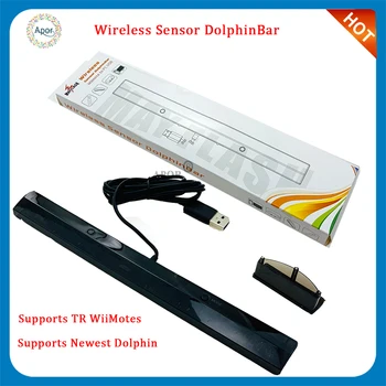 Hotsale Par Mayflash W010 Bezvadu Sensoru DolphinBar Bluetooth Savienojumu Wii Remote Plus un PC Atbalsta G-sensors Funkcija
