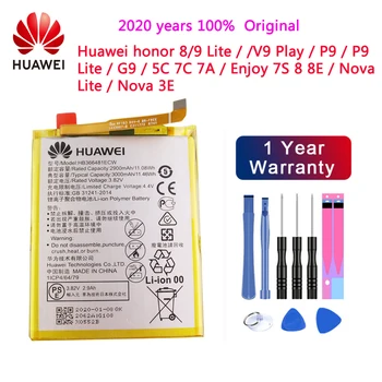 Hua wei Oriģinālā Telefoon Batterij HB366481ECW Voor Par huawei honor 8 godu 8 lite godu 5C Pacelties P9 / P9 P10 Lite G9 batterij