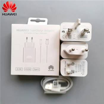 Huawei 5V 4.5 Supercharge Ātru Lādētāju Huawei P40 P30 P10 P20 Pro Mate 30 20 RS 10 lite Godu 20S V20 V30 5A Tips C-Vadu
