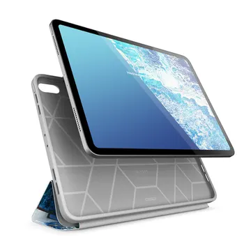 I-BLASON iPad Pro 12.9 Gadījumā (2018. Gadā) Cosmo Pilna Ķermeņa Trifold Stāvēt Marmora Gadījumā Pārsegu ar Auto Sleep/Wake & Zīmuļu Turētājs