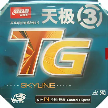 IDD NEO Skyline TG3 Kontrole + Ātruma Kauliņiem Galda Teniss PingPong Gumijas Ar Sūkli