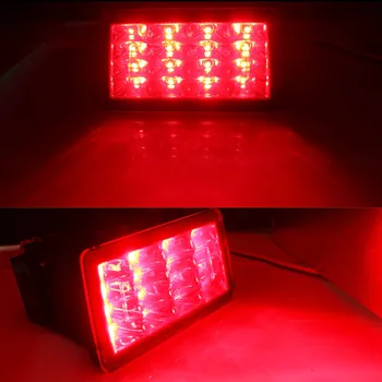 IJDM 3 4 All-In-One LED Aizmugures F1 Stila strobe LED Subaru WRX/STi Impreza XV Crosstrek Aizmugurējie Miglas lukturi, Aizmugurējie/Bremžu Gaismas