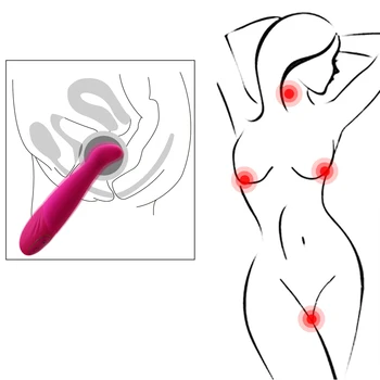 IKOKY Erotiska Dildo Vibratoru AV Stick Sieviešu Masturbācija Klitora Vagīnas Stimulators 10 Ātrumu Seksa Rotaļlietas Sievietēm G-spot Masāža