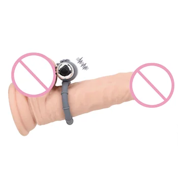 IKOKY Vibrators Dzimumlocekļa Gredzeni Vibrācijas Gailis Gredzeni Klitora Stimulators Seksa Rotaļlietas Vīriešiem Kavēšanās Ejakulācijas Viena Frekvence