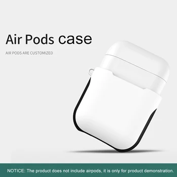 IKSNAIL Austiņas Gadījumā Par Apple AirPod1 Vāks Taisnība Bezvadu Bluetooth Austiņu Gaisa Pākstis Maisiņš Aizsardzības AirPod Piederumi