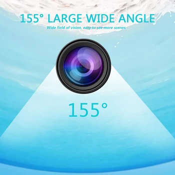 INQMEGA Sākotnējā WIFI mazo mini Kameras cam 720P video CMOS Sensors, Nakts Redzamības Videokameru, Mikro Kameras, DVR Kustības Ieraksti