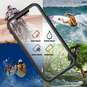IPhone 12 Pro Waterproof Case For iPhone 7 8 Plus X XS 11 Pro Max XR Peldēšana Vāciņš iPhone 6 6sPlus Ūdens pierādījums Coque