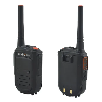 IRADIO CP-168 VHF 136-174MHz 2W 128CH Kompakto Portatīvo divvirzienu Radio ar iebūvētu slēptās LED Displejs