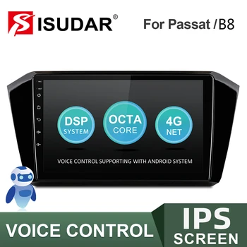 ISUDAR V57S Auto Radio VW/Volkswagen/Passat B8. Gadam - Android Autoradio Multimediju GPS DVR Kamera RAM, 2 GB ROM, 32 GB FM Nav 2DIN
