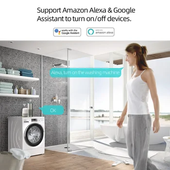 ITEAD SONOFF Pamata R2/R3 Wifi Bezvadu Smart Pārslēgtu Gaismas DIY Moduļu APP/LAN/Balss Tālvadības 10.A Atbalsta Google Home Alexa