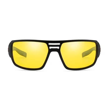 Ilgi Turētājs Dzeltenā Nakts Redzamības Polarizētās Saulesbrilles Sporta Acis Aizsargāt Saules Brilles Braukšanas Zvejas Brilles De Sol Masculino