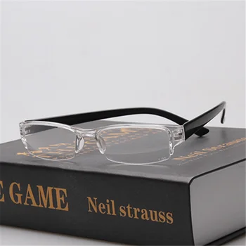 Imwete Daļēji-rāmja Lasīšanas Brilles Vīrieši Sievietes Hyperopia Brilles Sveķu Anti-noguruma Lēcas, Lasīšanas Brilles Briļļu 1.0 1.5 2.0 2.5