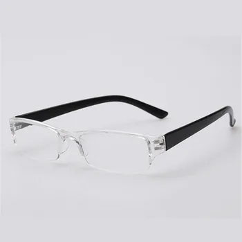 Imwete Daļēji-rāmja Lasīšanas Brilles Vīrieši Sievietes Hyperopia Brilles Sveķu Anti-noguruma Lēcas, Lasīšanas Brilles Briļļu 1.0 1.5 2.0 2.5