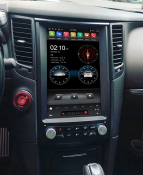 Infiniti FX25 FX35 FX37 QX70 2008-Tesla styel Android 9 Auto DVD Ekrāna GPS Navigācija Radio Multimediju Palyer Galvas Vienības