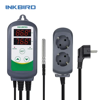 Inkbird ITC-308 līdz 2000 W(220V) Apkures un Dzesēšanas Dual Relejs Temperatūras Kontrolieris elektriskās ierīces homebrew