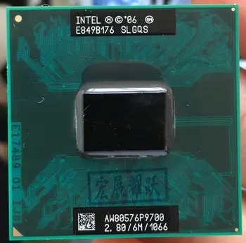 Intel Core 2 Duo P9700 notebook, Laptop CPU procesors PGA 478 cpu darba pareizi
