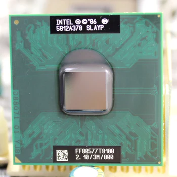 Intel Core 2 Duo T8100 2.1 GHz 3M Cache 800 Dual Socket P Klēpjdators, Notebook procesori CPU