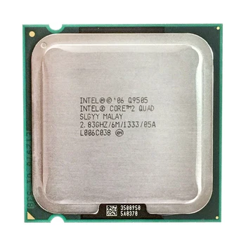 Intel Core 2 Quad Q9505 q9505 Q 9505 2.8 GHz 4 Kodolu 4 threads ГГц четырехъядерный процессор Процессор 6M 95W LGA 775
