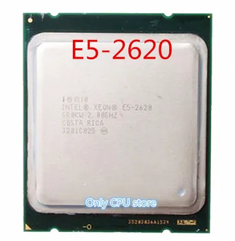 Intel Xeon CPU E5-2620 e5 2620 SR0KW 2.0 GHz 6-Core 15M LGA2011 E5 2620 procesors var strādāt