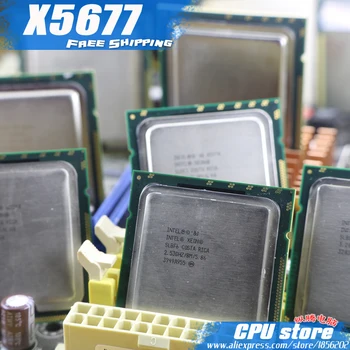 Intel Xeon X5677 CPU procesors /3.46 GHz /LGA1366/12 MB/ L3 130W Cache/Quad Core/ server CPU Bezmaksas Piegāde , ir, pārdot X5687