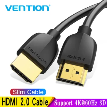 Intervences HDMI Kabelis Slim HDMI uz HDMI 2.0 HDR 4K@60Hz par Sadalītāja Extender 1080P Kabelis PS4 HDTV Projektors 1,5 m 3m Vads HDMI