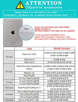 Ipad 2 3 4 Baltas Ādas PU Hard Atpakaļ Lietā, Eļļas Glezna Meitene Segtu Aizsardzības 2020. gadam iPad Pro 11 12.9 10.5 7.9 collu Mini 1 2 3