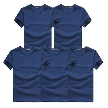 Ir 2021. 5gab/daudz Augstas Kvalitātes Modes sieviešu T-Krekli Ikdienas Īsām Piedurknēm T-krekls Mens Cietā Gadījuma Kokvilnas t-veida Krekls Vasaras Apģērbu