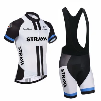 Ir 2021. Komanda STRAVA Riteņbraukšana Svīteri Velosipēdu Valkāt apģērbu, kombinezoni ar krūšdaļu gēla Komplekti Apģērbu Ropa Ciclismo uniformes Maillot Sports Wear