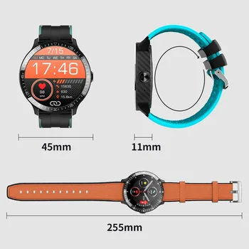 Ir 2021. Sieviešu Smartwatch Smart Watch Sieviete Vīrietis Android Temperatūra Testēšanas Reloj Smartwatch Ūdensizturīgs Fitnesa Rokassprādze Sieviete