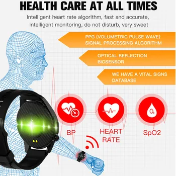 Ir 2021. Smartwatch Vīriešiem ar skārienekrānu asinsspiediens Fitnesa Tracker Mult-sporta Smart Pulksteni Andriod IOS Sieviešu Smartwatch Stundas