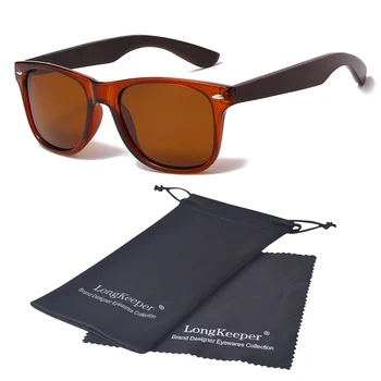 Ir 2021. Zīmola Dizainere Black Walnut Saulesbrilles Vīriešiem Polarizētās Koka Saulesbrilles Bambusa Brilles Vīriešu UV400 Braukšanas Koka Briļļu Soma
