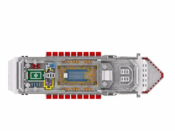 Izaicinājums ZRK 7800 Mini Blokiem, ir Liela izmēra kruīza kuģa Modeli Ēku Kruīza kuģis Starplikas Montāža Rotaļlietas Bērniem Diamond Princess