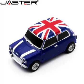 JASTER automašīnas modelis usb flash drive mini memory stick mini automašīnas SUV pendrives 8gb 16gb 32gb 64GB usb stick pen drive USB 2.0