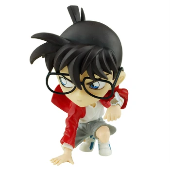 JAUNAS IELIDOŠANAS Japāņu Anime Multfilmu Detective Conan Kudo 5 Q Stila PVC Modelis Rotaļlietas Attēls Ziemassvētku Dāvanas Bērniem Bezmaksas Piegāde