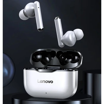 JAUNAS Oriģinālas Lenovo LP1 TWS Bezvadu Austiņas Bluetooth 5.0 Dual Stereo Trokšņa Samazināšanas Bass Touch Kontroli Ilgi Gaidīšanas 300mAH