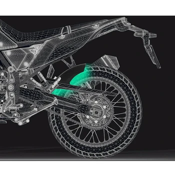 JAUNS Motociklu 2019 2020, Par Yamaha Tenere 700 Aizmugurējā Spārna Aizsargs, Aizmugurējā Riepa, Hugger Mudguard Tenere700
