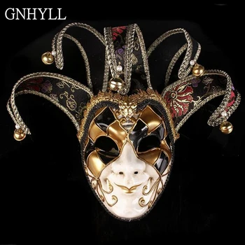 JAUNU netian Masku Masku, Operas Spoks Halloween Klauns Maska Puses Ziņā Parādīt Bumbu Piederumi Apdares Halloween masku