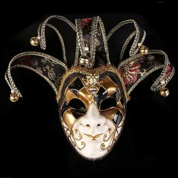 JAUNU netian Masku Masku, Operas Spoks Halloween Klauns Maska Puses Ziņā Parādīt Bumbu Piederumi Apdares Halloween masku