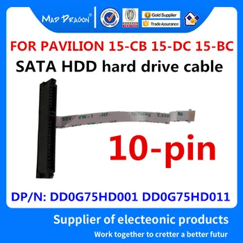 JAUNĀ SATA SSD HDD, cietā diska kabeli Diska savienotājs HP PAVILION 15-CB 15-CB045W 15-BC 15-DC HDD Kabeli DD0G75HD001 DD0G75HD011