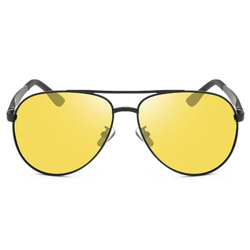 JIFANPAUL Jaunu Laukumā polarizētas saules brilles vīriešu vintage gadījuma, klasiskās, saulesbrilles vīriešiem, āra ceļojumu sakausējuma saulesbrilles vīriešiem