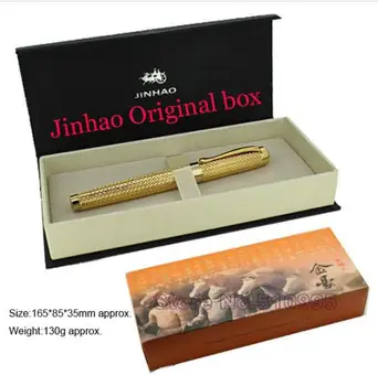 JINHAO Gary Divas Pūķis, Spēlēt Dragon Pearl Cirsts Rollerball pildspalvu, dāvanas, biroja, skolas zīmols ar oriģinālā kaste, lai izvēle