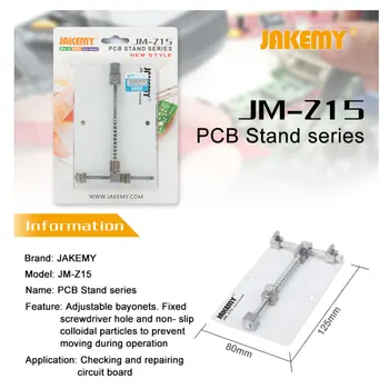 JM-Z15 Augstas Kvalitātes Profesionālu Izturīgs Elektronisko Montāžas Instruments, Mobilo Telefonu plates PCB Turētāja statīvs telefona remonts
