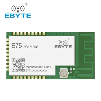 JN5168 ZigBee Modulis 2.4 GHz 20dBm Bezvadu Raiduztvērēju EBYTE E75-2G4M20S Mājas Automatizācijas Smart Lock Piemērošanu