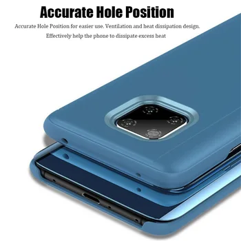 JONSNOW Smart Mirror Flip Case for Huawei P30 Pro P20 Pro P9 P10 Plus Ādas Vāks Huawei Palīgs 9 Mate 10 Mate 20 Pro Gadījumos