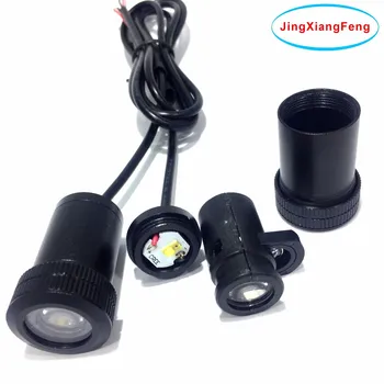 JXF Auto Gaismas Signālu, Dekoratīvās Lampas Piederumi universālie modeļi hd 3D Laipni Durvis 3D Lāzera Garu Ēnu LED Projektors