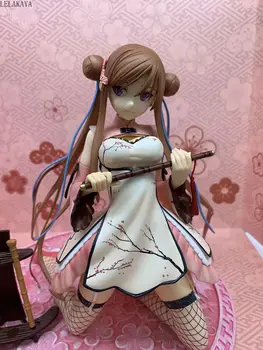 Japānas Anime Skytube Premium ver. Chun Mei T2 MĀKSLAS MEITENE PVC Rīcības Attēls Tony Seksīga Meitene Ver. 1/7 Modelis Rotaļlietas Brinquedos Lelle DĀVANU
