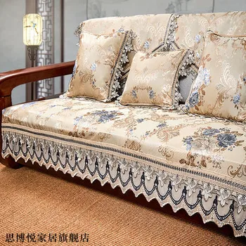 Jauna, Ķīniešu stila dīvāna spilvenu, four seasons universālais dīvāns ar neslīdošu ziemas segtu dvieļu vāciņu