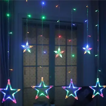 Jaunais Gads ir 2021. zvaigžņu String LED Gaismas Vainags Rotājumi, Ziemassvētku Rotājumi Sākuma Eglīšu Rotājumi Navidad 2021
